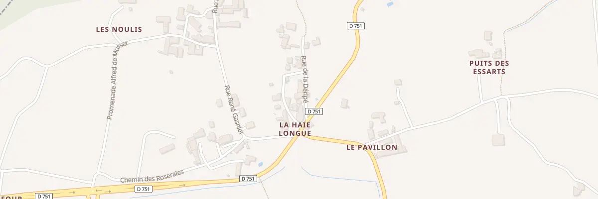 Plan du 2 La Deripee à Val-du-Layon