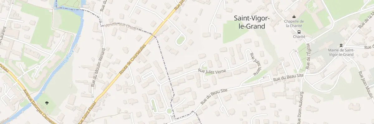 Plan du 5 Rue Jules Verne à Saint-Vigor-le-Grand
