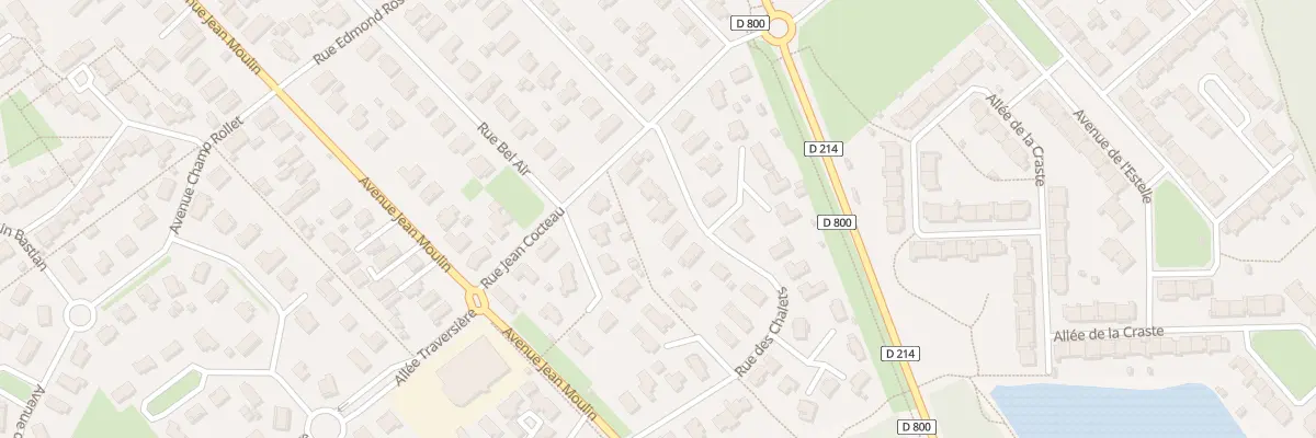 Plan du 37 Rue des Châlets à Cestas
