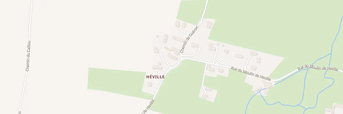 Plan du 18 Rue du Moulin d’Heville à Ellon