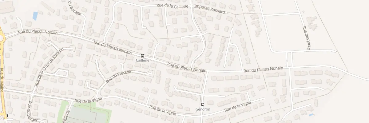 Plan du 46 Rue de la Caillerie à Bonchamp-lès-Laval