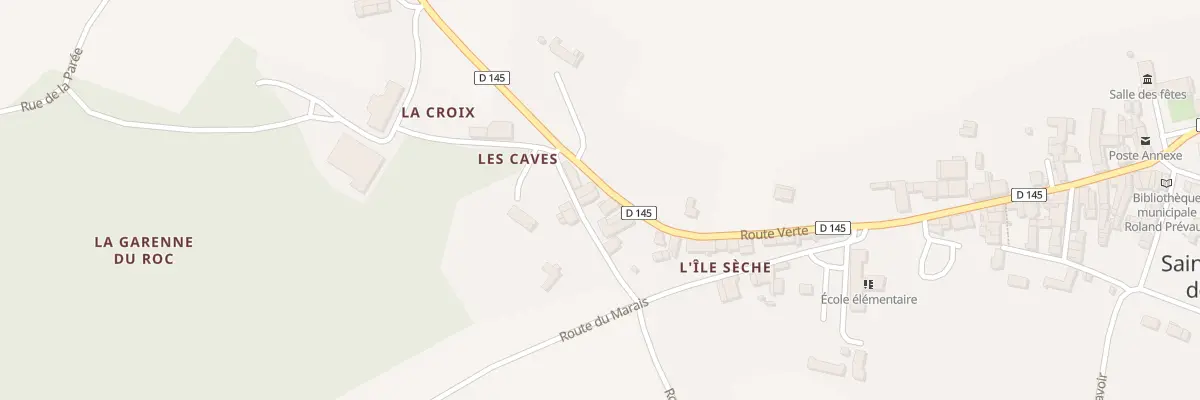 Plan du 8 Rue de l’Ile Sèche à Saint-Thomas-de-Conac
