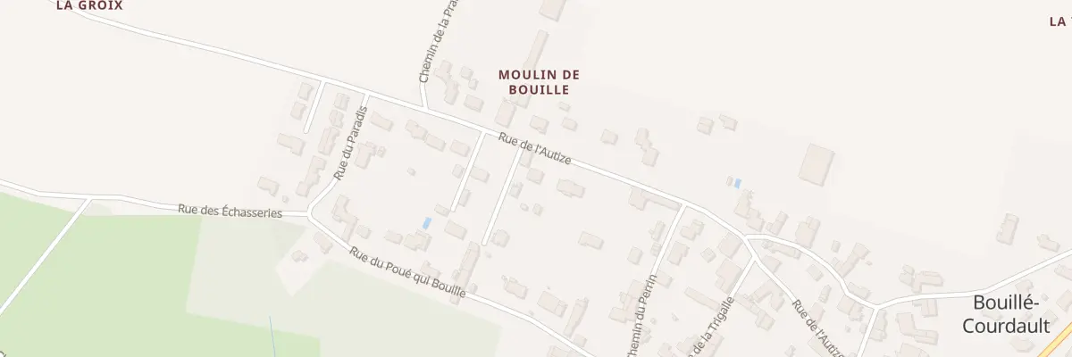 Plan du 91 Rue de l’autize à Bouillé-Courdault
