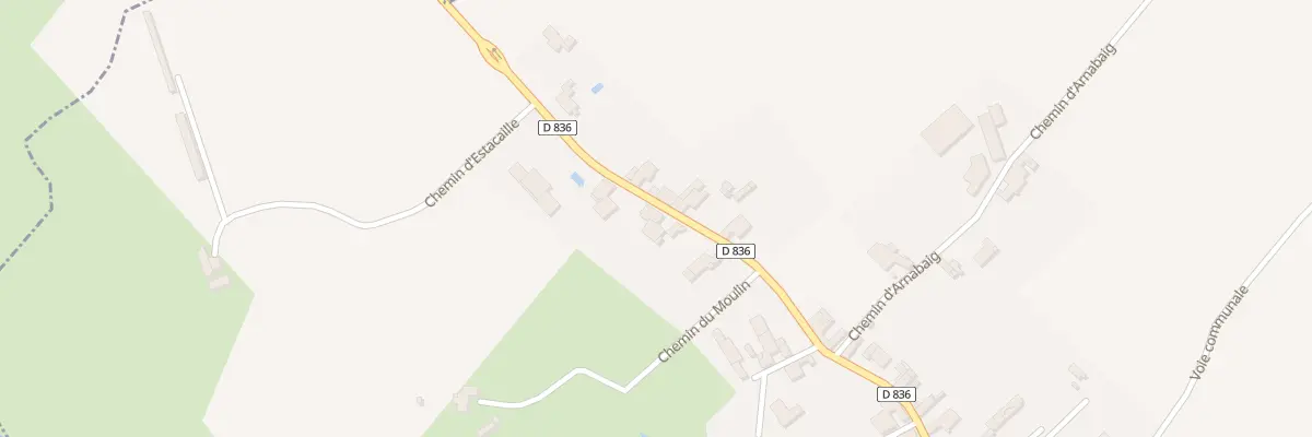 Plan du 51 Rte de Josbaig à Géronce
