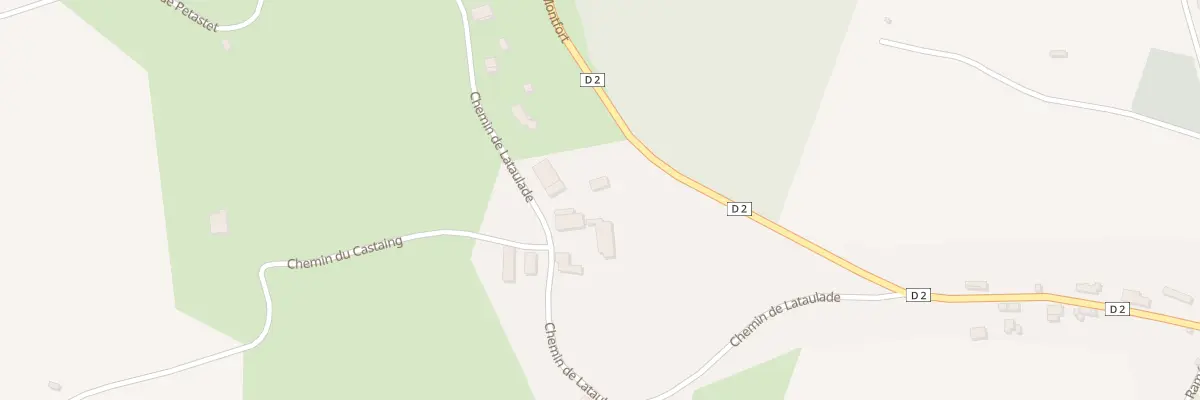 Plan du 223 Rte de Montfort à Saint-Cricq-Chalosse