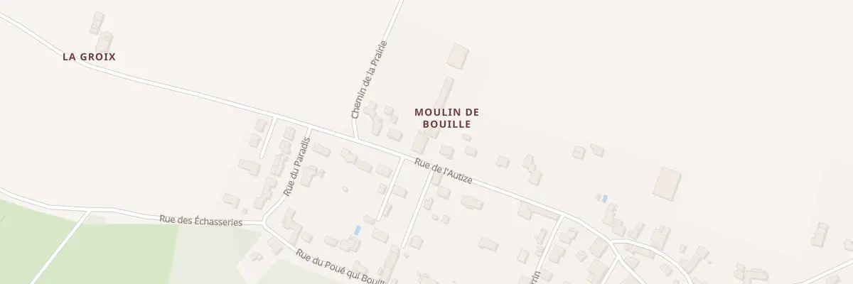 Plan du 100 Rue de l’autize à Bouillé-Courdault