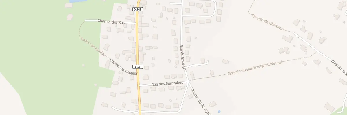 Plan du 14 Rue du Bourget à Saint-Georges-Buttavent