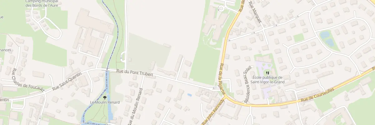 Plan du 10 Rue du Pont Hubert à Saint-Vigor-le-Grand