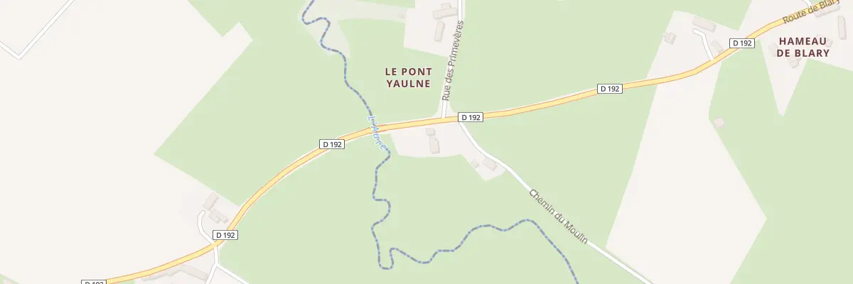 Plan du 5098F Che du Moulin à Monceaux-en-Bessin