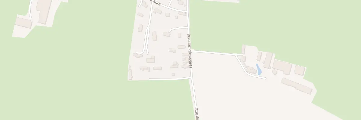Plan du 1946 Rue des Primevères à Monceaux-en-Bessin