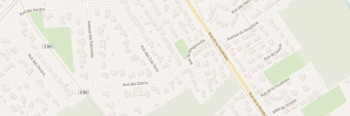 Plan du 48 Rue Pierre André Suffren à Pessac