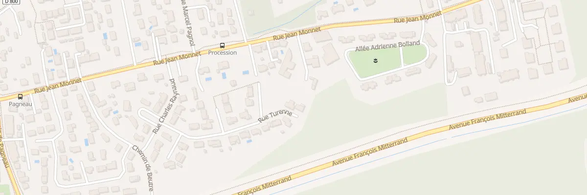 Plan du 12 Rue Turenne à Mérignac