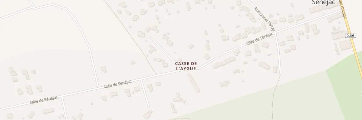 Plan du 476 All de Sénéjac au Pian-Médoc
