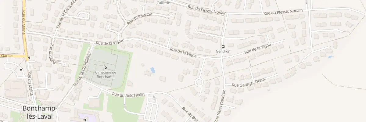 Plan du 30 Rue de la Vigne à Bonchamp-lès-Laval
