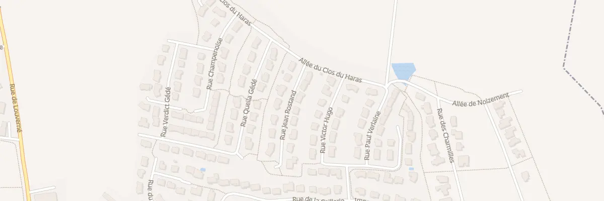 Plan du 5 Rue Jean Rostand à Bonchamp-lès-Laval