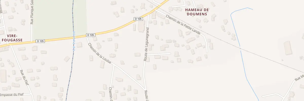Plan du 12 Rte de Lagunegrand à Margaux-Cantenac