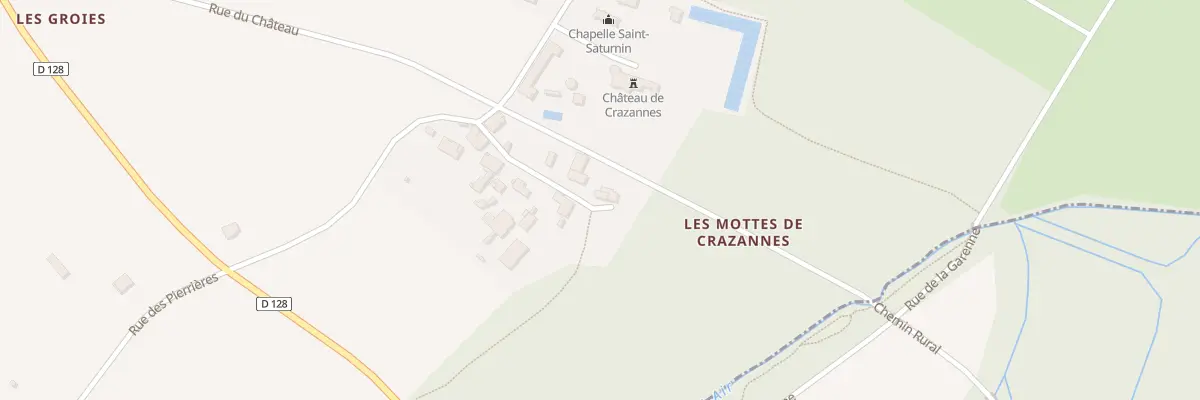 Plan du 5185 Rue du Ruisseau à Crazannes