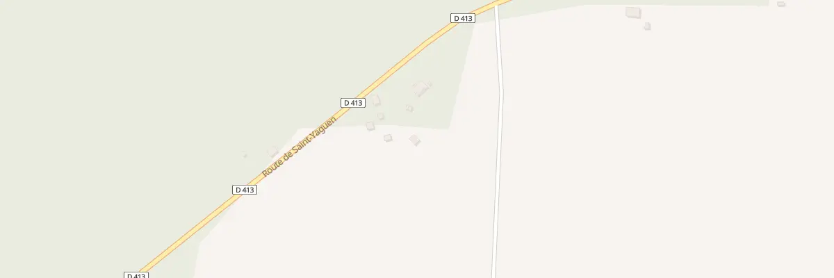 Plan du 3593 Rte de Saint -Yaguen à Saint-Martin-d’Oney