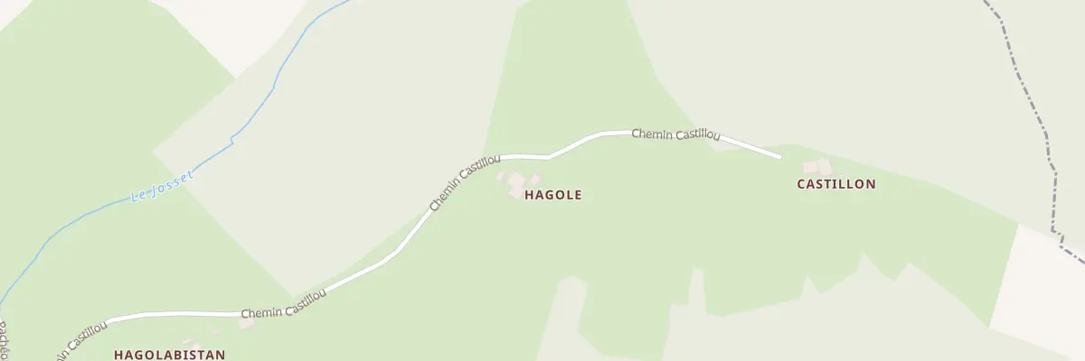 Plan du 73 Che Castillou à Esquiule