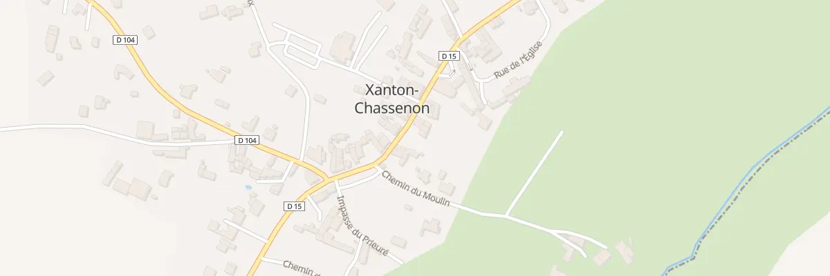 Plan du 24 Rue gabriel marsaud à Xanton-Chassenon