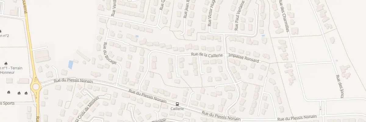Plan du 24 Rue de la Caillerie à Bonchamp-lès-Laval