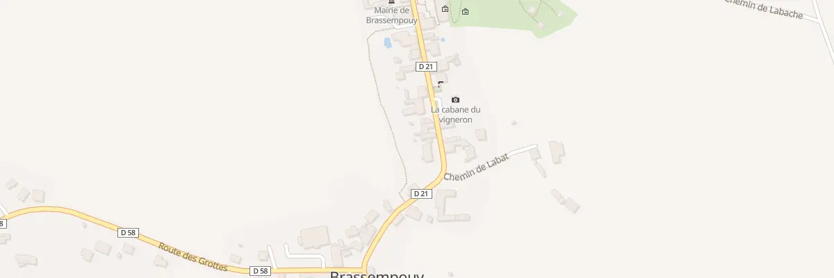 Plan du 223 Rue du Musée à Brassempouy
