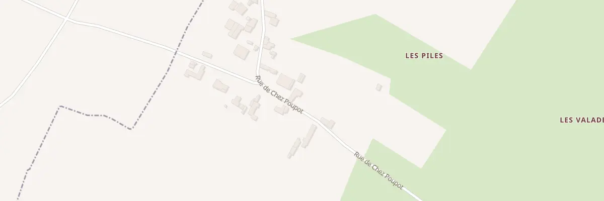 Plan du 46 Rue de Chez Poupot à Lorignac