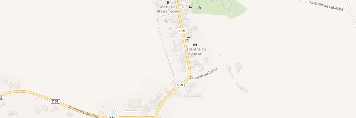 Plan du 281 Rue du Musée à Brassempouy