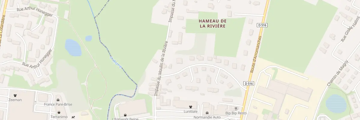 Plan du 14 Res de la Rivière à Saint-Vigor-le-Grand