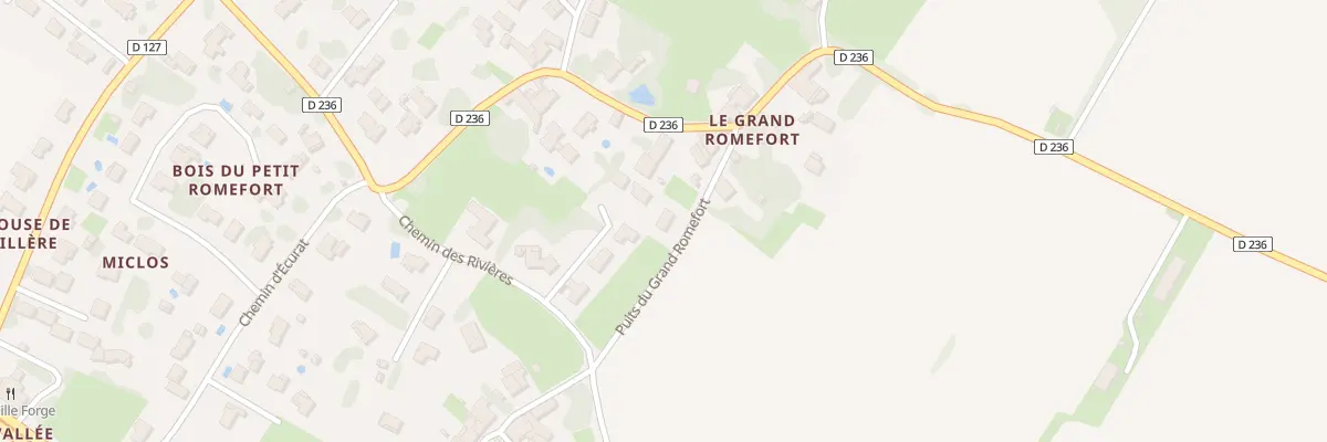 Plan du 8 Puits du Grand Romefort à Saint-Georges-des-Coteaux