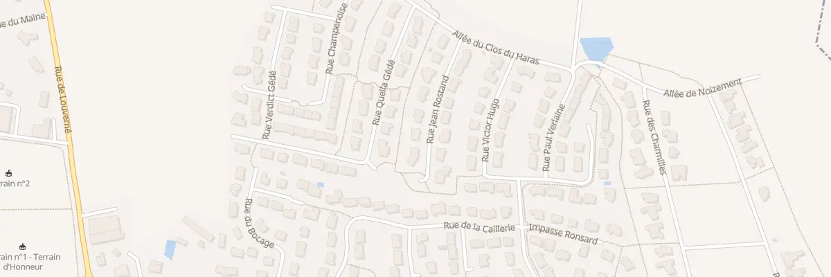 Plan du 12 Rue Jean Rostand à Bonchamp-lès-Laval