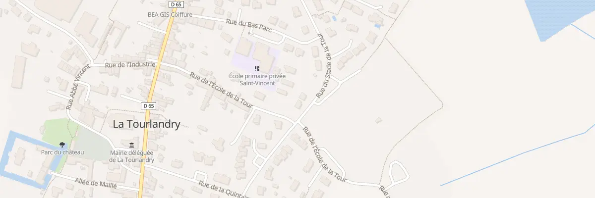 Plan du 13 Rue de l’Ecole de la Tour à Chemillé-en-Anjou