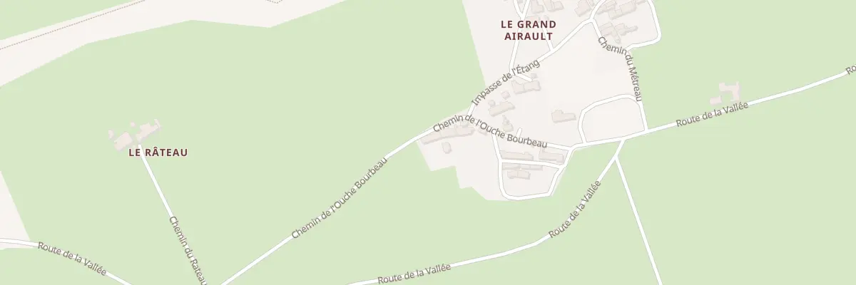 Plan du 59 Che de l’Ouche Bourbeau à Rochefort-sur-Loire