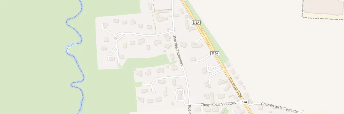 Plan du 170 Rue des Pommiers à Monceaux-en-Bessin