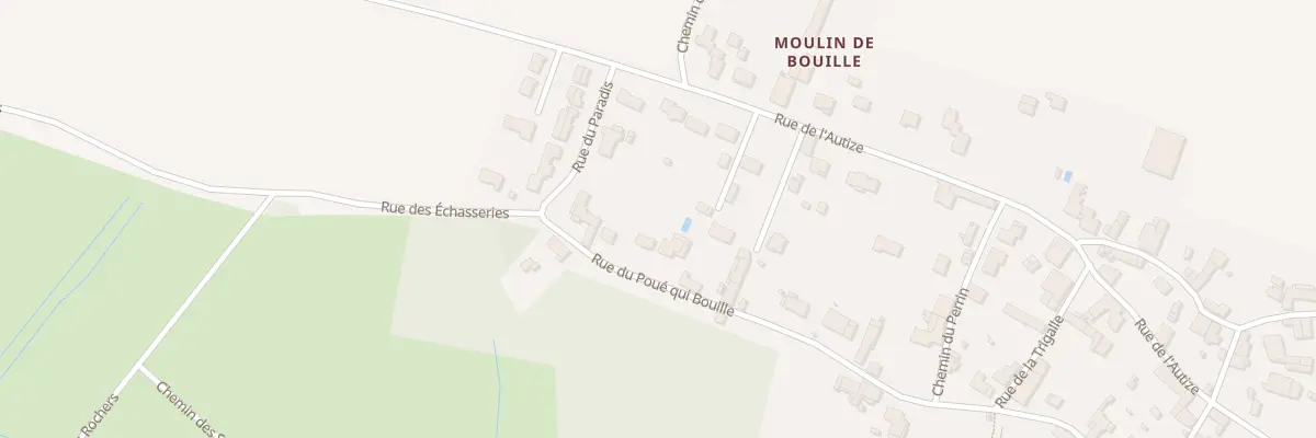 Plan du 104 Rue du poue qui bouille à Bouillé-Courdault