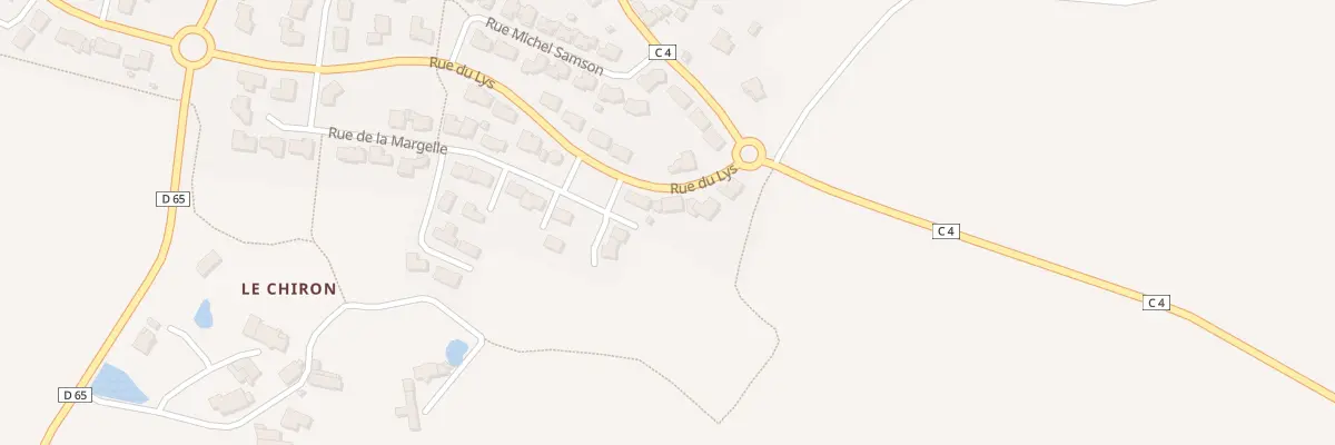 Plan du 16 Rue du Lys ( La Tourlandry) à Chemillé-en-Anjou
