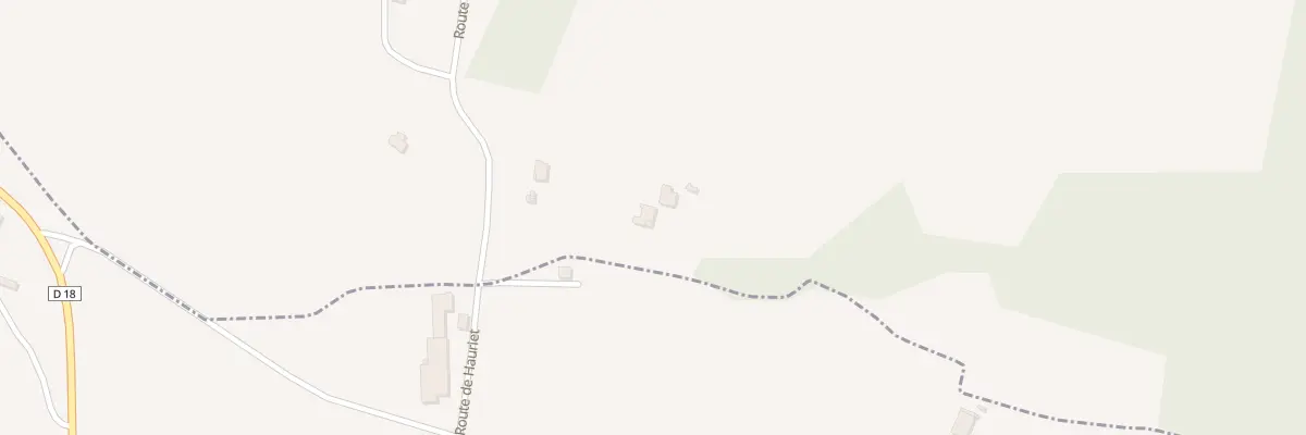 Plan du 1295 Rte de Galas à Hauriet