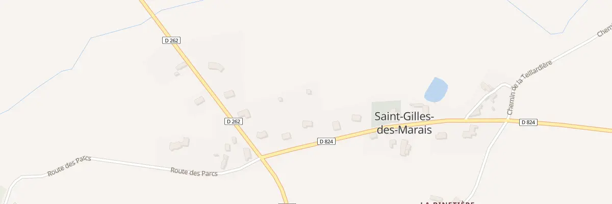 Plan du 37A Le Bourg à Saint-Gilles-des-Marais
