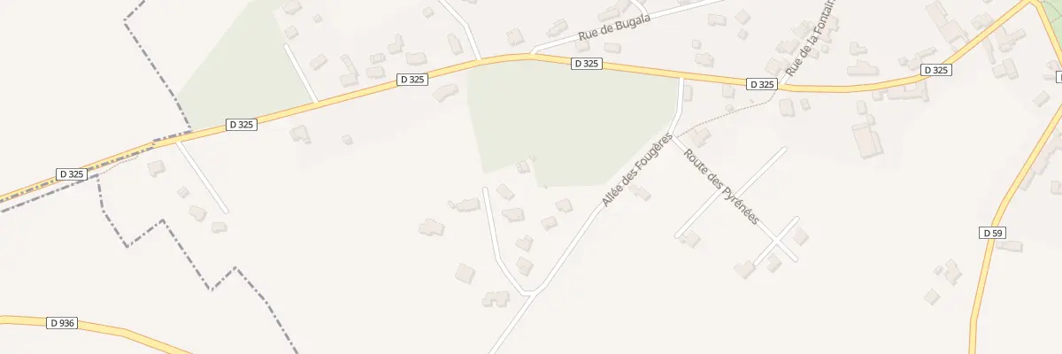 Plan du 3 Av de Ruchens à Aren