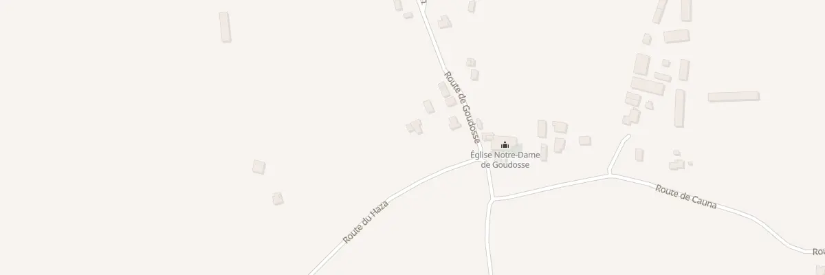 Plan du 54 Rte du Haza à Souprosse