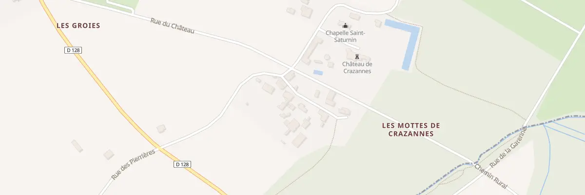 Plan du 4 Rue du Ruisseau à Crazannes