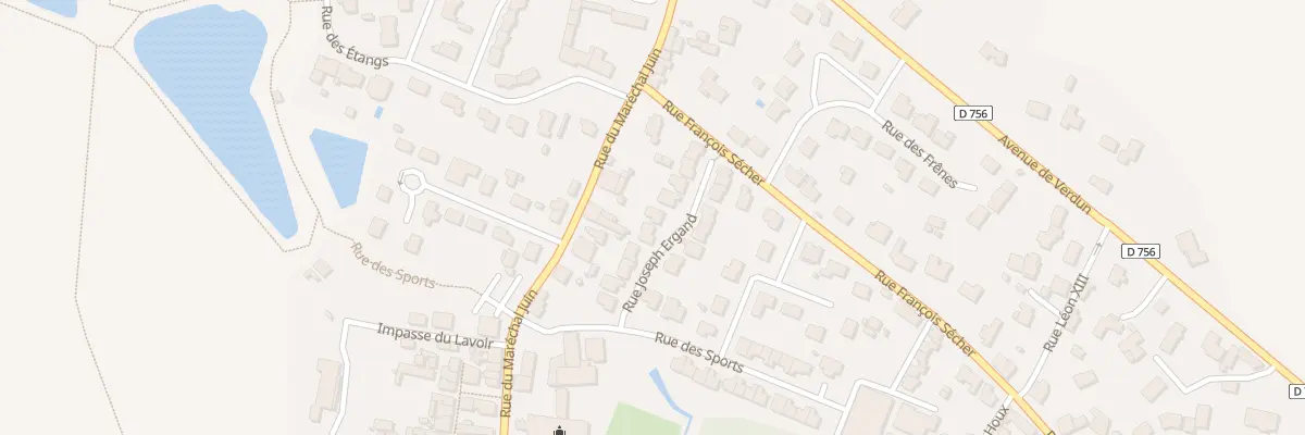 Plan du 10 Rue Joseph Ergand à Chemillé-en-Anjou