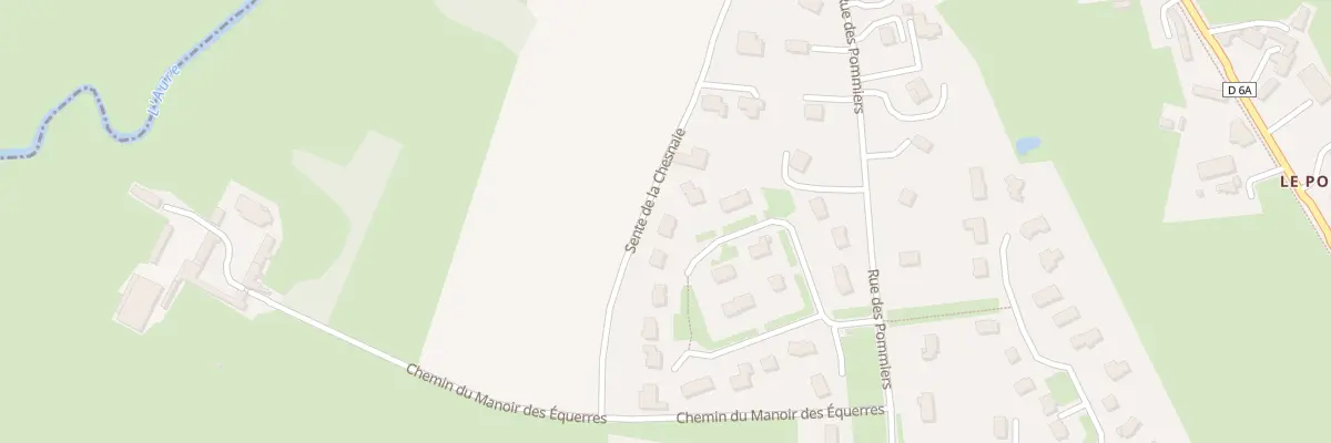 Plan du 14 Lot Residence La Croix à Monceaux-en-Bessin