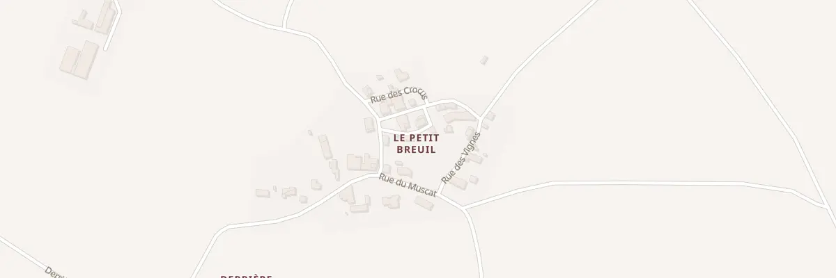 Plan du 40 Rue de la Lavande à Breuil-la-Réorte