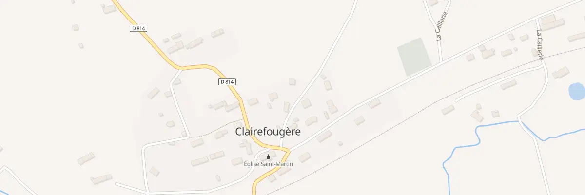Plan du 3 Che de sainte Radegonde à Montsecret-Clairefougère