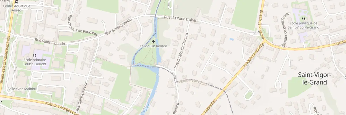 Plan du 12 Rue du Moulin Renard à Saint-Vigor-le-Grand