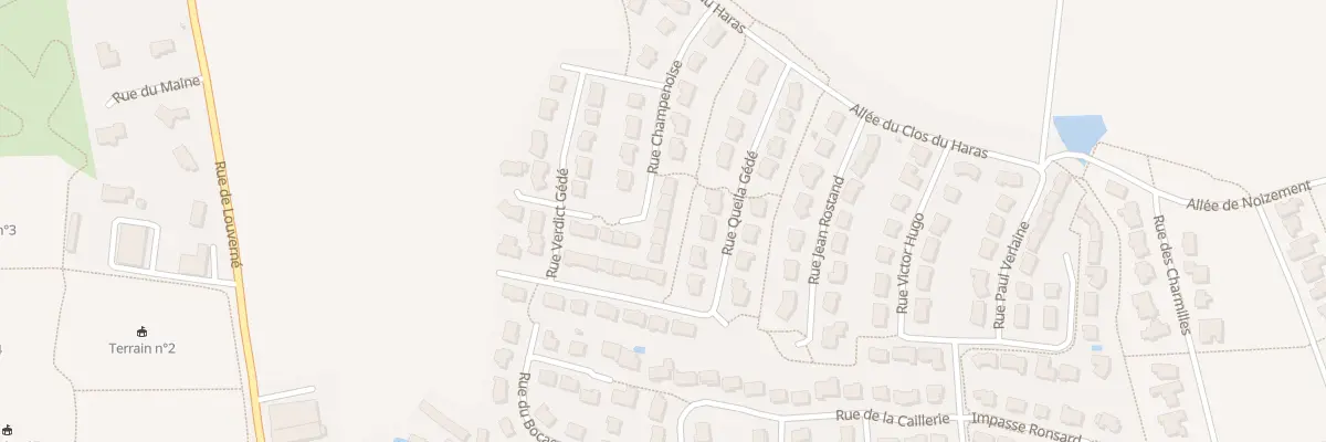 Plan du 15 Rue Champenoise à Bonchamp-lès-Laval