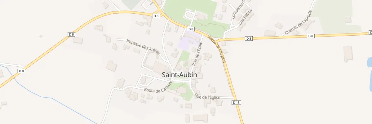 Plan du 90 Rue de l’Ecole à Saint-Aubin