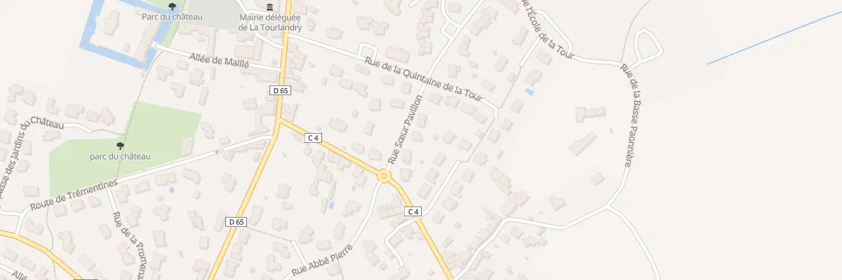 Plan du 4 Rue Soeur Pavillon (Tourlandry à Chemillé-en-Anjou