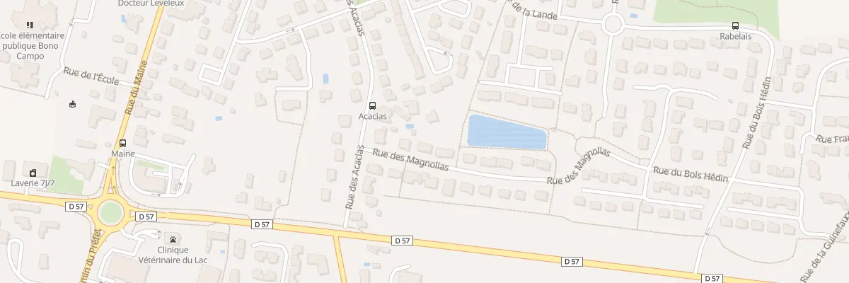 Plan du 5 Rue des Magnolias à Bonchamp-lès-Laval